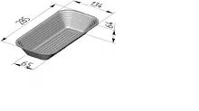 Форма для расстойки (285 х 135 х 65 мм)