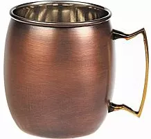 Кружка для коктейля P.L. Proff Cuisine Antique Copper Moscow Mule 73038041 / SG-95387 нерж.сталь, 48