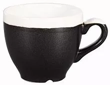 Чашка CHURCHILL Monochrome MOBKCEB91 фарфор, 100мл, черный
