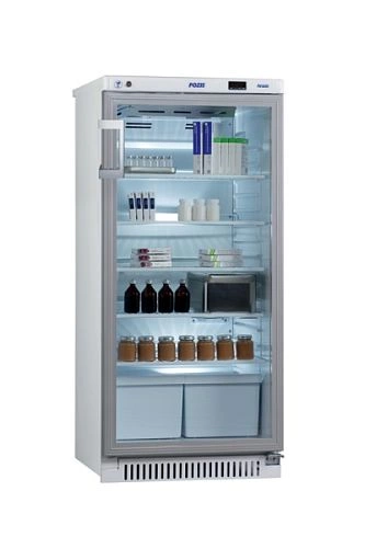 Шкаф холодильный фармацевтический POZIS ХФ-250-3 тонир. стекло